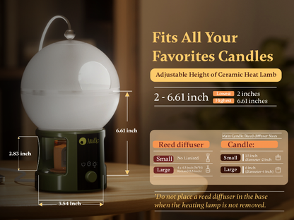AttaEle 2-in-1 Candle Warmer Lamp