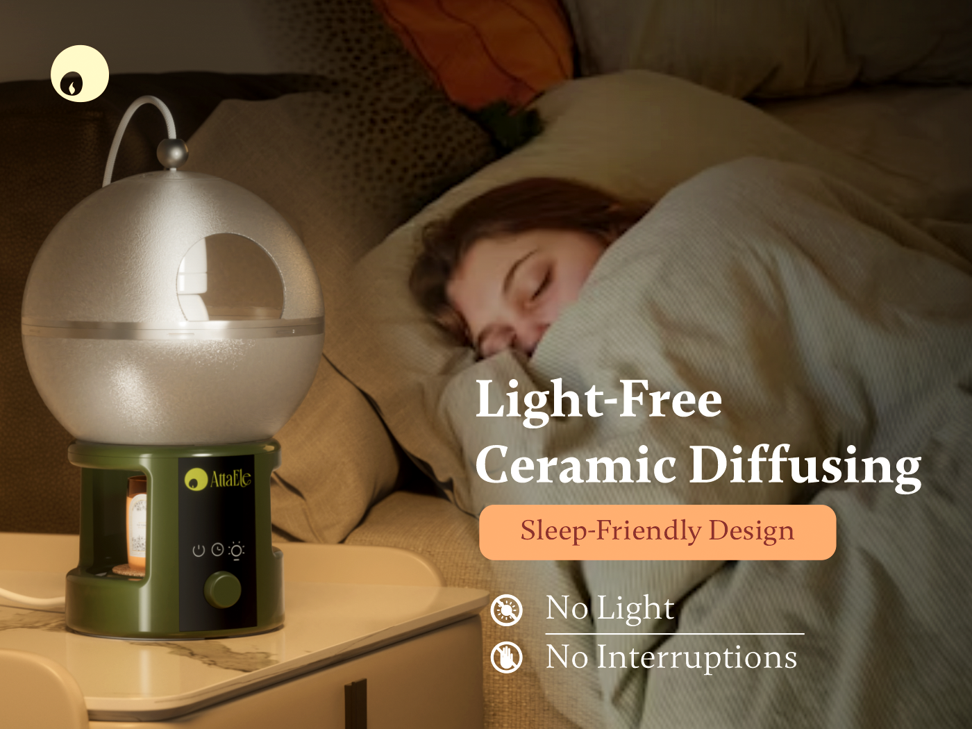 AttaEle 2-in-1 Candle Warmer Lamp