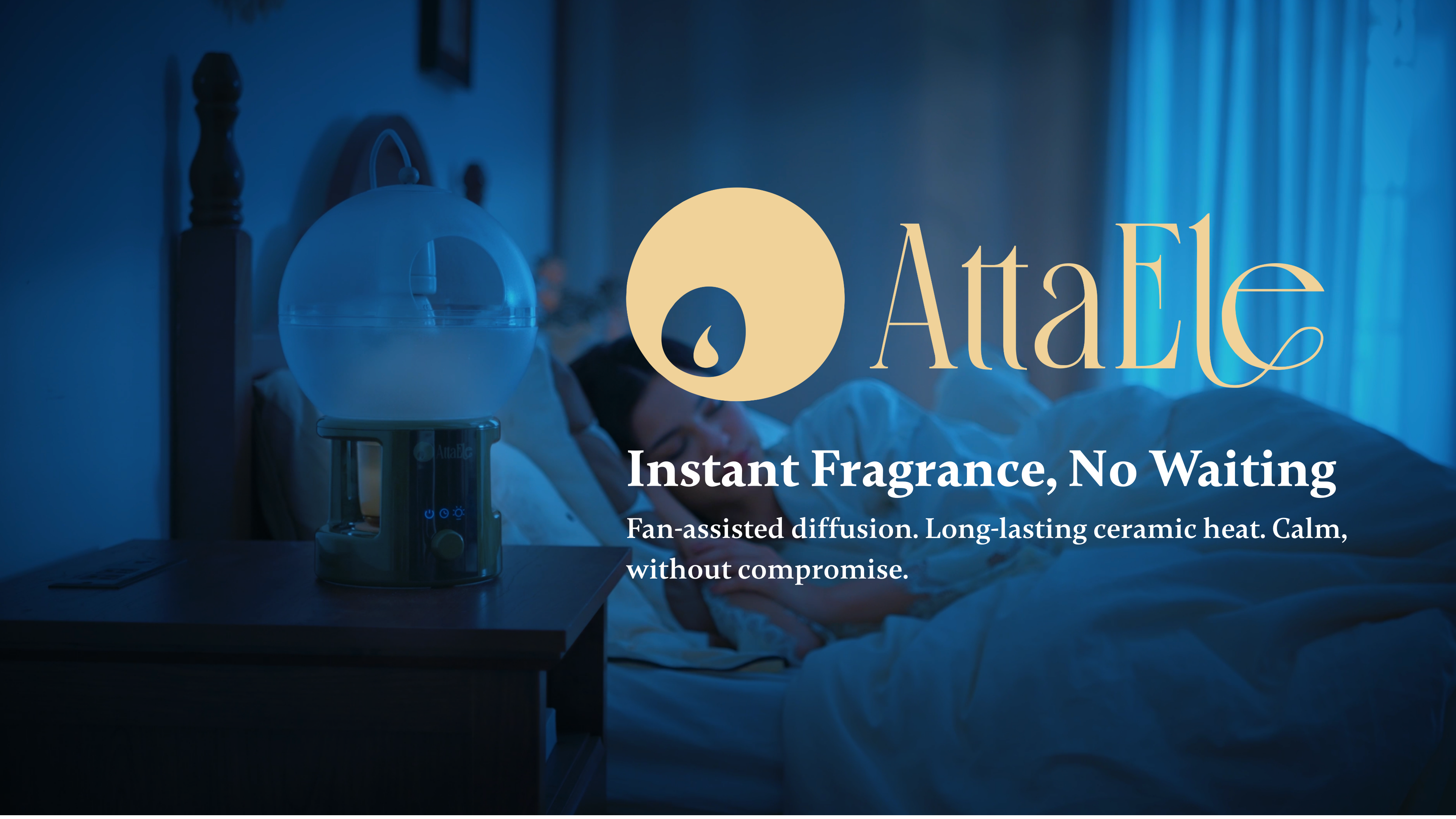 Load video: Instant Fragrance, No Waiting.